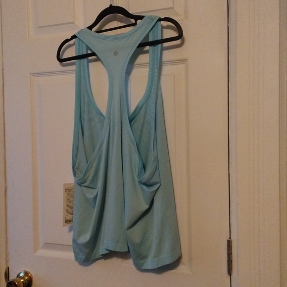 Lululemon swiftly tech racer back tank 2.0 top icing blue 120 - Picture 5 of 5